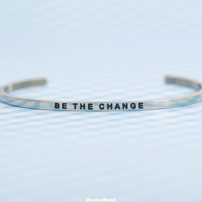 Be The Change 成為改變 - MantraBand 珍言手環